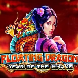 Floating Dragon Year of the Snake by Pragmatic Play, showcased at casinoslotsgem.uk – game logo