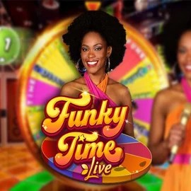 Funky Time logo by Evolution SlotsGem Casino