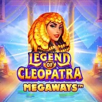Legend of Cleopatra Megaways online game logo by Playson on casinoslotsgem.uk