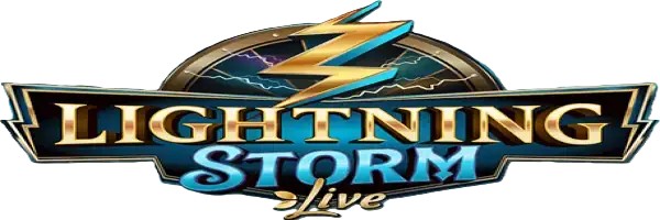 Live Casino logo of Lightning Storm from Evolution at SlotsGem Casino