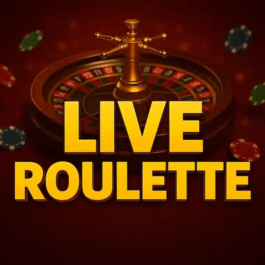 Live Roulette logo by Evolution at SlotsGem Casino