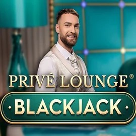 Privé Lounge Blackjack slot visual from Pragmatic Play available on casinoslotsgem.uk